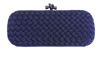 Intrecciato Knot Long Clutch, front view